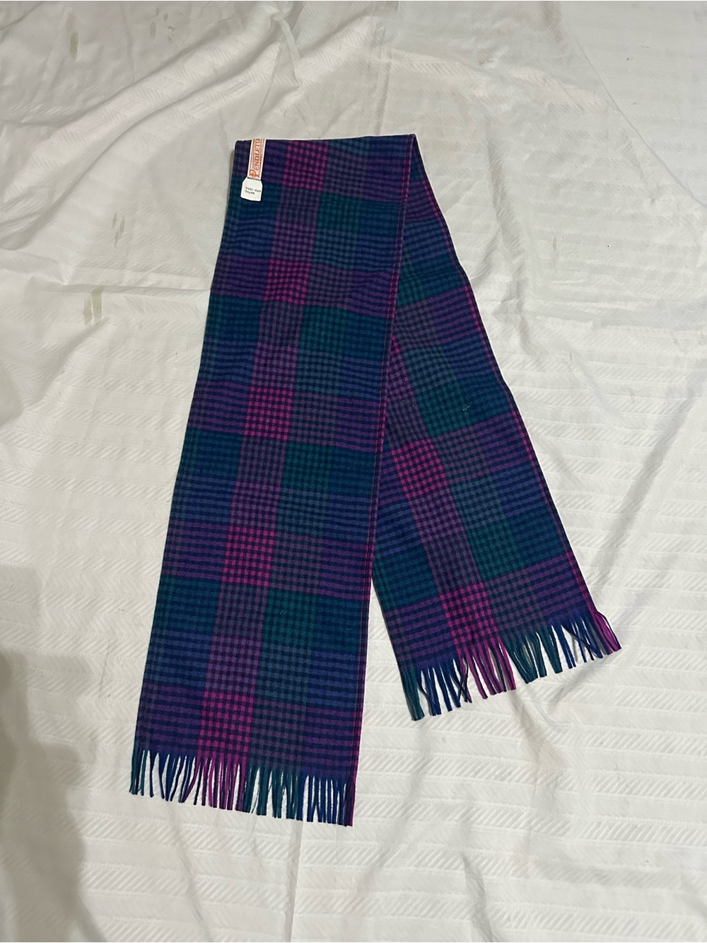Vintage Pendleton Wool Scarf